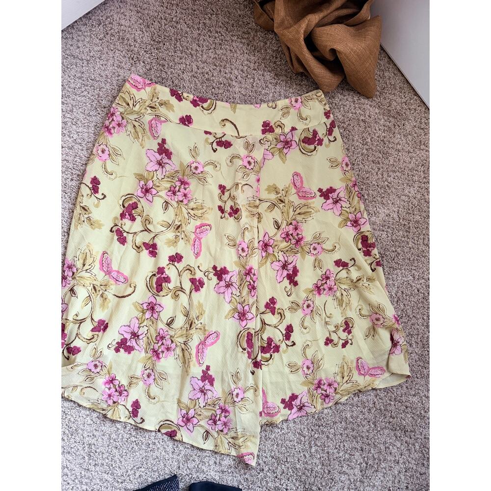 Emma & James floral Skirt 18W EUC